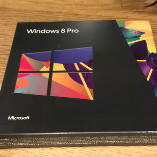 マイクロソフト(Microsoft)のwindows 8 pro アップグレードCD 新品·未開封(その他)