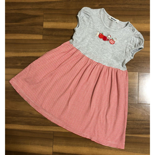 familiar(ファミリア)のファミリア　ワンピース　110㎝ キッズ/ベビー/マタニティのキッズ服女の子用(90cm~)(ワンピース)の商品写真