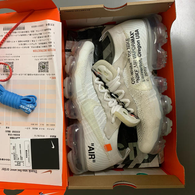 Off-White × Nike The 10 Air Vapormax Whi