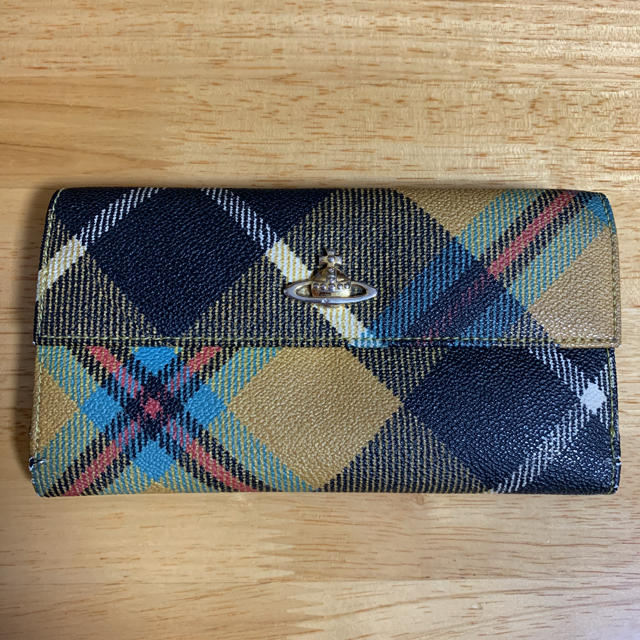 Vivienne Westwood(ヴィヴィアンウエストウッド)のVivienne Westwood タータンチェック 長財布 レディースのファッション小物(財布)の商品写真