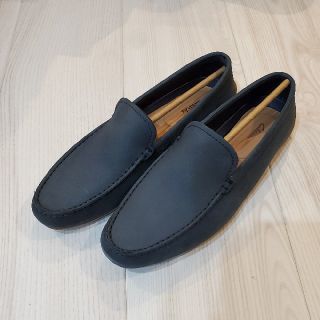 クラークス(Clarks)の美品　Clarks　スリッポン　ネイビー(スニーカー)