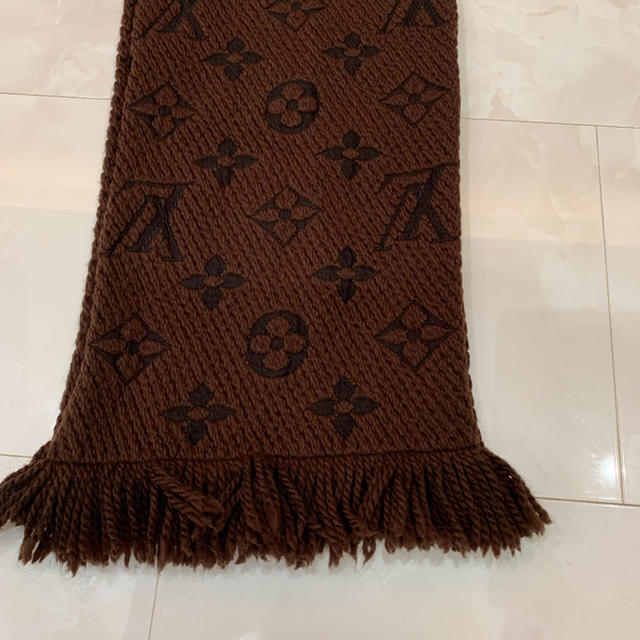 LOUIS VUITTON(ルイヴィトン)の❤️ハヤリュウ様専用❤️ルイヴィトンモノグラムウールマフラーこげ茶❤️ レディースのファッション小物(マフラー/ショール)の商品写真