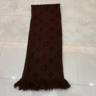 ルイヴィトン(LOUIS VUITTON)の❤️ハヤリュウ様専用❤️ルイヴィトンモノグラムウールマフラーこげ茶❤️(マフラー/ショール)