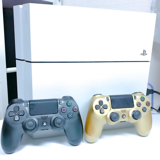 PS4+ソフト5本+コントローラー2つ