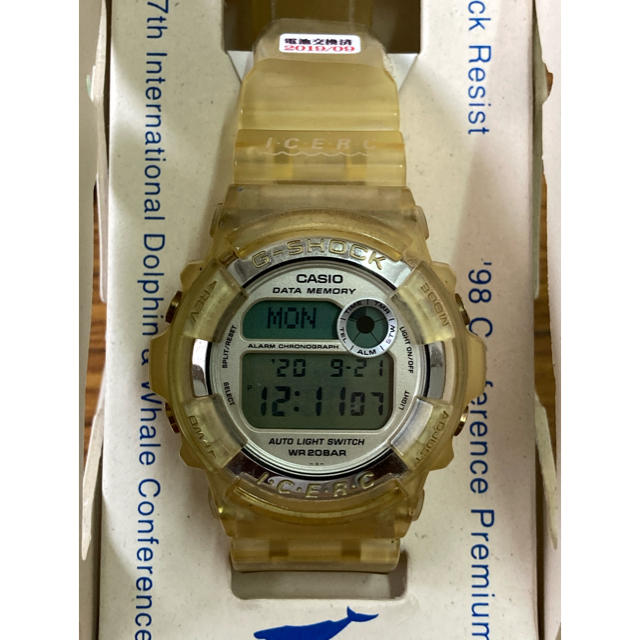 G-SHOCK(ジーショック)の完品　G-SHOCK 第7回 イルカクジラ会議 DW-9200K-2BT メンズの時計(腕時計(デジタル))の商品写真