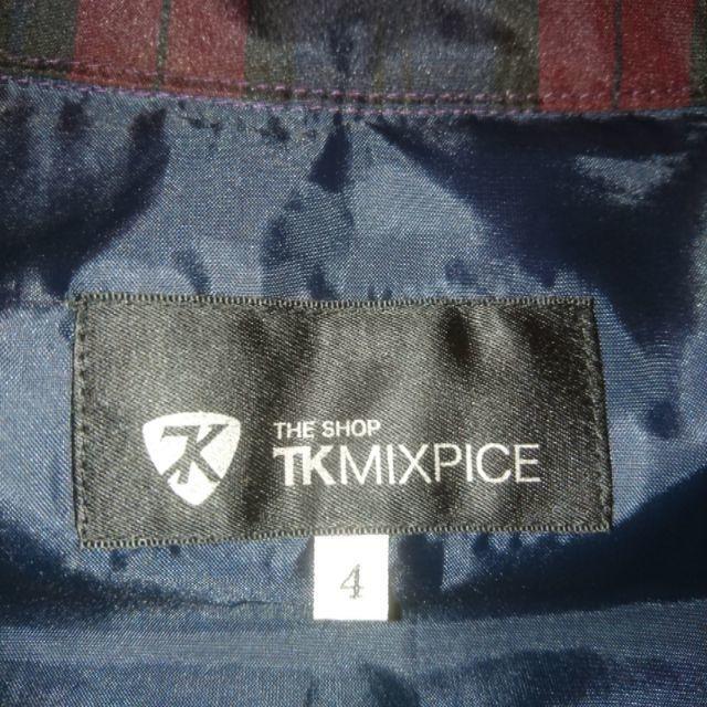 THE SHOP TK(ザショップティーケー)のダウンベスト チェック柄 メンズのジャケット/アウター(ダウンベスト)の商品写真