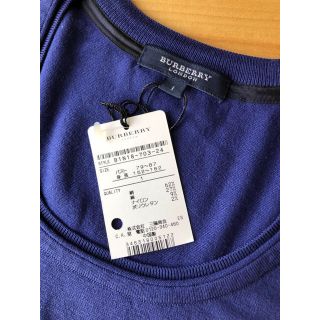 バーバリー(BURBERRY)のバーバリーロンドン 半袖ニット(ニット/セーター)