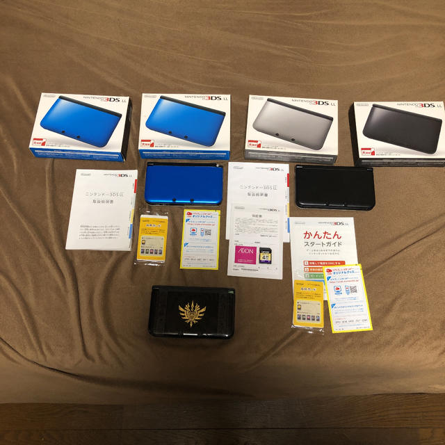 任天堂3DSLL本体ジャンク品セット