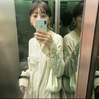 トゥデイフル(TODAYFUL)のTODAYFUL⭐︎Stripe Shirts Dress(シャツ/ブラウス(長袖/七分))