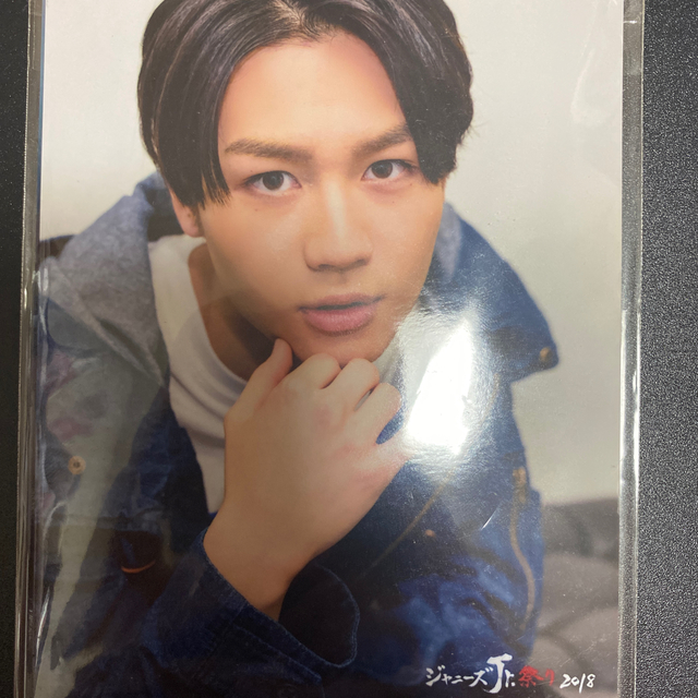 ジャニーズJr.(ジャニーズジュニア)の松田元太　フォトセ エンタメ/ホビーのタレントグッズ(アイドルグッズ)の商品写真