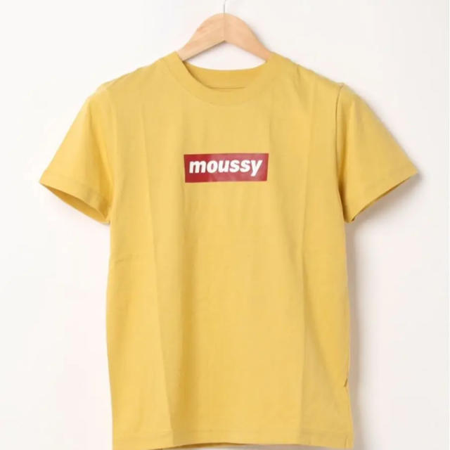 moussy(マウジー)のmoussyロゴTシャツ レディースのトップス(Tシャツ(半袖/袖なし))の商品写真