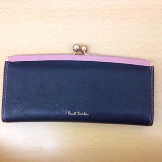 ポールスミス(Paul Smith)のポールスミス♡バイカラー♡がま口長財布♡(財布)