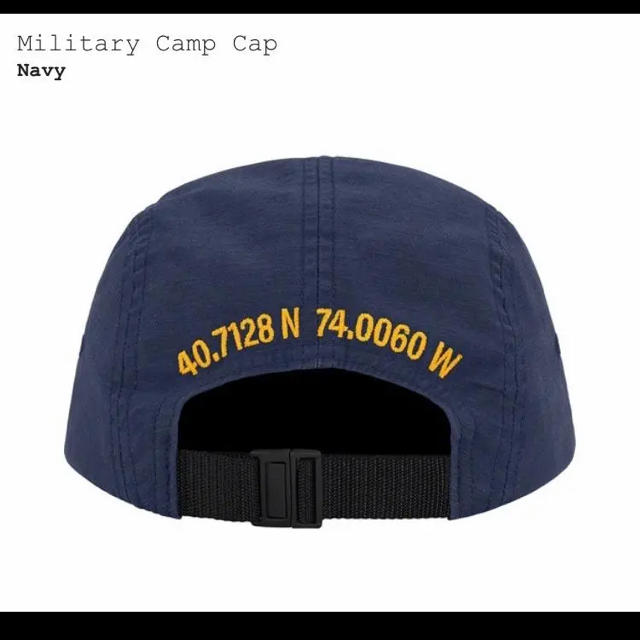 supreme military Camp cap 新品未使用