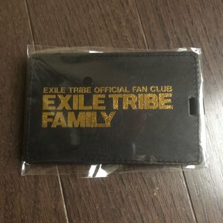 エグザイル トライブ(EXILE TRIBE)の【新品・未使用】【非売品】EXFAMILY継続特典パスケース(ミュージシャン)