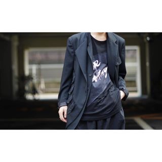 Yohji Yamamoto - yohji yamamoto 19ssフラップポケットジャケット
