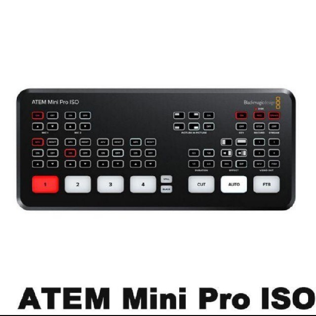新品未開封 BlackMagicDesgin ATEM Mini Pro ISO