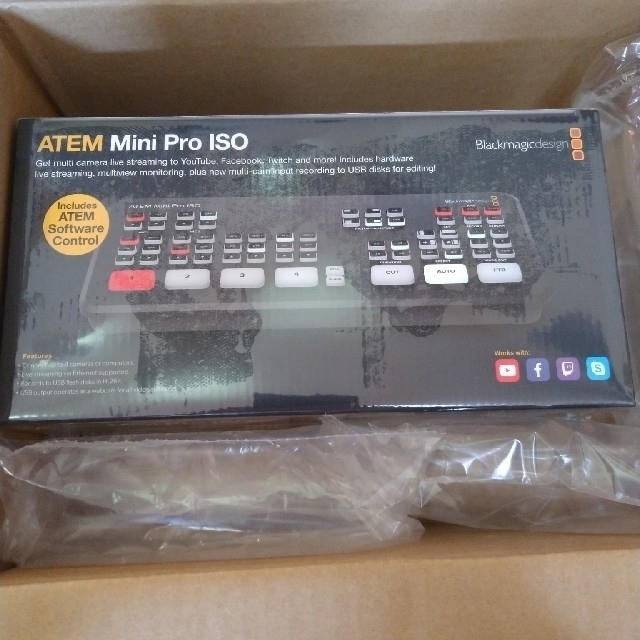 新品未開封 BlackMagicDesgin ATEM Mini Pro ISO