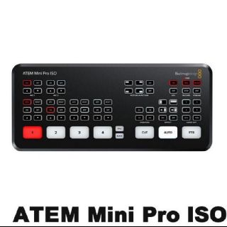 新品未開封 BlackMagicDesgin ATEM Mini Pro ISO(PC周辺機器)