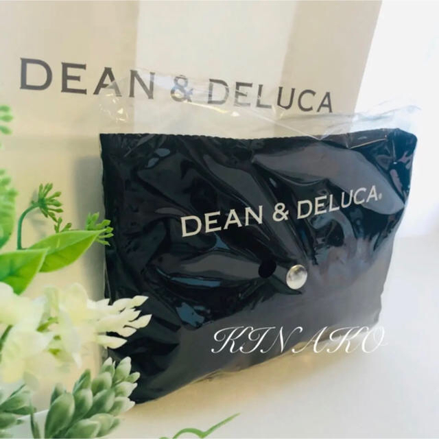 DEAN & DELUCA(ディーンアンドデルーカ)のDEAN＆DELUCAブラックエコバッグ✯ショッピングバッグ　ディーン&デルーカ レディースのバッグ(エコバッグ)の商品写真