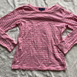 ラルフローレン(Ralph Lauren)のラルフローレン　長袖　カットソー　130 ピンク　ボーダー(Tシャツ/カットソー)
