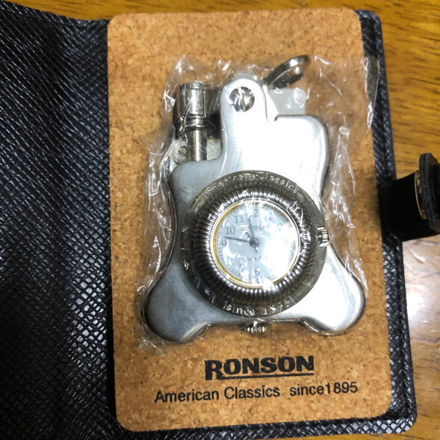 ロンソンライターバンジョー時計付き 未使用品の通販 by よし's ロンソンライターバンジョー時計付き 未使用品の通販 by よし's