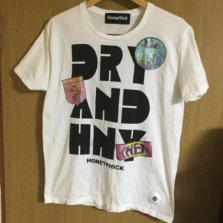 グランドキャニオン(GRAND CANYON)の値下げHoney phickグラフィックロゴxスタンププリントロゴTシャツ未使用(Tシャツ/カットソー(半袖/袖なし))