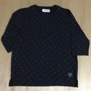 トランザクション(transaction)のtransaction クラシックヴィンテージドット柄 七分袖 新品未使用レア品(Tシャツ/カットソー(七分/長袖))