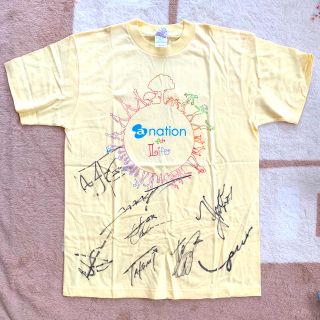 a-nation 直筆サイン入り Tシャツ(サイン)