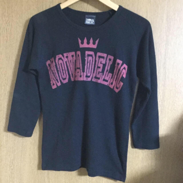 値下げNOVADELIC七分袖　サーマルT グラフィックラグランTシャツ未使用