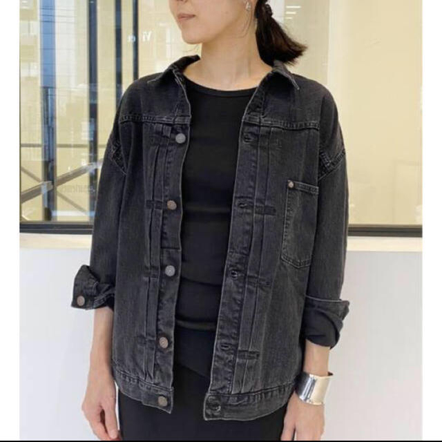 アパルトモン STAMMBAUM BLACK DENIM JACKET