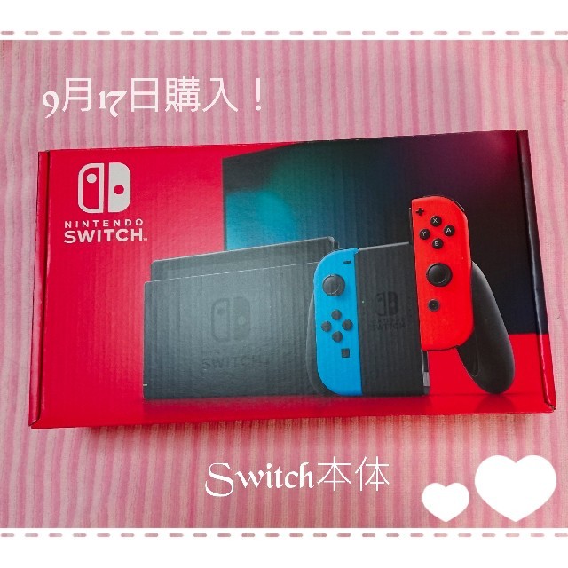 ＊Nintendo Switch 本体＊新品未使用＊9月18日購入＊