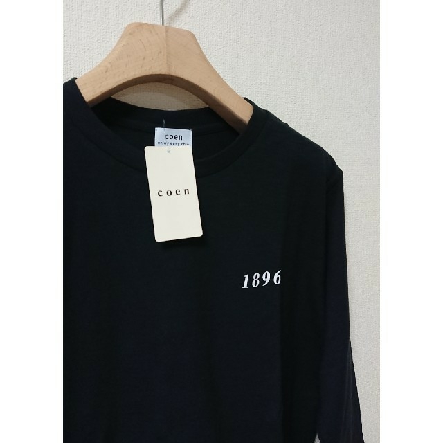 coen(コーエン)の今季 新品 コーエン ロゴT  アースミュージックシャツ 二点おまとめ レディースのトップス(Tシャツ(長袖/七分))の商品写真