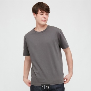 ユニクロ(UNIQLO)のユニクロ　エアリズムコットンクルーネックT(Tシャツ/カットソー(半袖/袖なし))