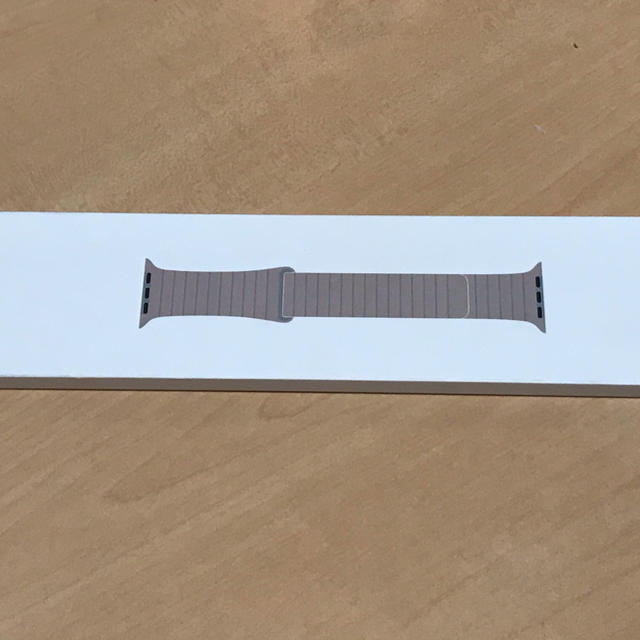 純正 Apple Watch 42mm 44mmケース用ストーンレザーループ L