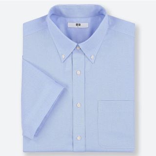 ユニクロ(UNIQLO)のユニクロ　ドライイージーケアオックスフォードシャツ（ボタンダウンカラー）(シャツ)