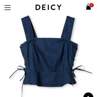 デイシー(deicy)の今期新品deicy♡デニムビスチェ(キャミソール)