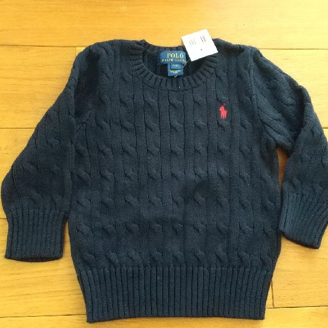 POLO RALPH LAUREN(ポロラルフローレン)のPOLO RALPH LAUREN セーター【新品 タグ付き】 キッズ/ベビー/マタニティのキッズ服男の子用(90cm~)(ニット)の商品写真