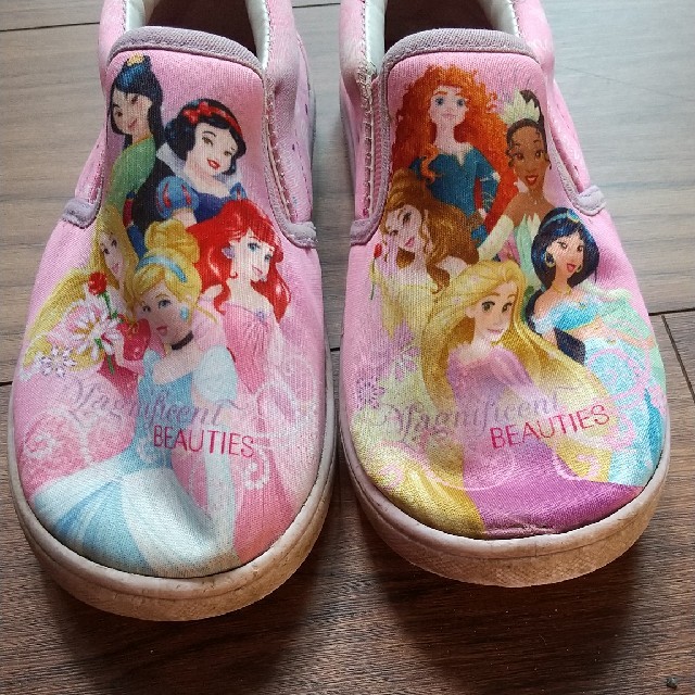 ディズニー プリンセス スリッポン 19センチ