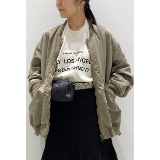 アパルトモンドゥーズィエムクラス(L'Appartement DEUXIEME CLASSE)の新品☆L’Appartment REMI RELIEF/レミレリーフ　MA-1(ブルゾン)