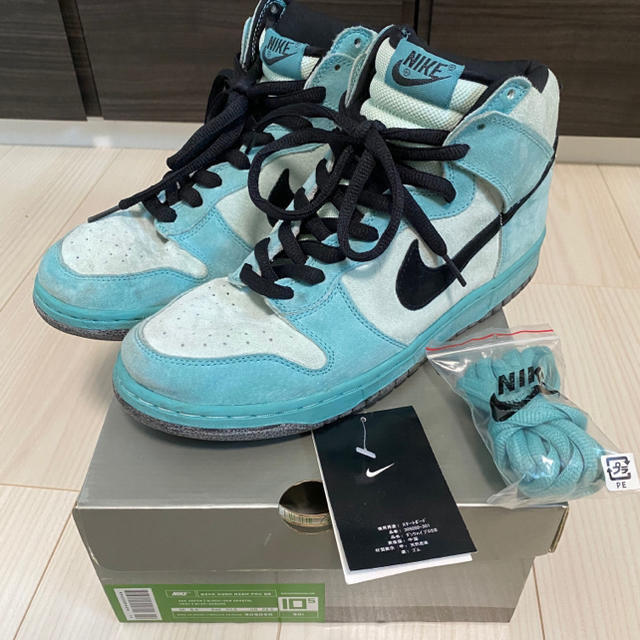 Nike SB DUNK HIGH PRO SE ICE GREENスニーカー