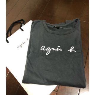 アニエスベー(agnes b.)のTシャツ　アニエスベー　ダークグレー(Tシャツ(半袖/袖なし))