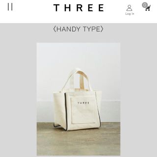 スリー(THREE)のTHREE ノベルティトートバック(トートバッグ)