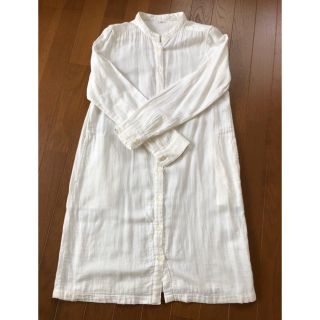 ムジルシリョウヒン(MUJI (無印良品))の着丈90cm 綿100%のチュニックブラウスです。(チュニック)