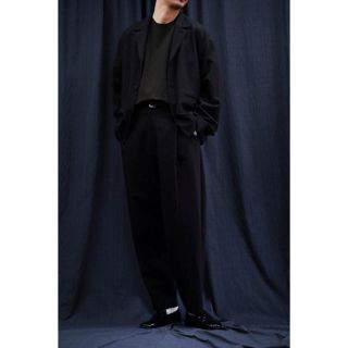 サンシー(SUNSEA)のひび様専用 URU 19aw/COTTON RAYON セットアップ/Navy(セットアップ)