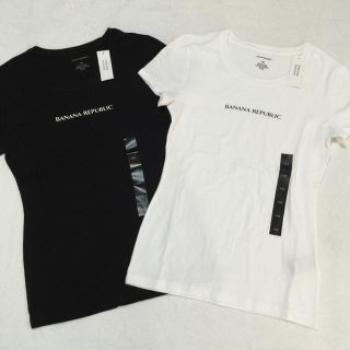 バナナリパブリック(Banana Republic)の新品✨バナリパ ロゴTシャツ 2枚セット(Tシャツ(半袖/袖なし))