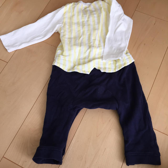 Branshes(ブランシェス)の男の子フォーマルロンパース  カバーオール キッズ/ベビー/マタニティのベビー服(~85cm)(カバーオール)の商品写真