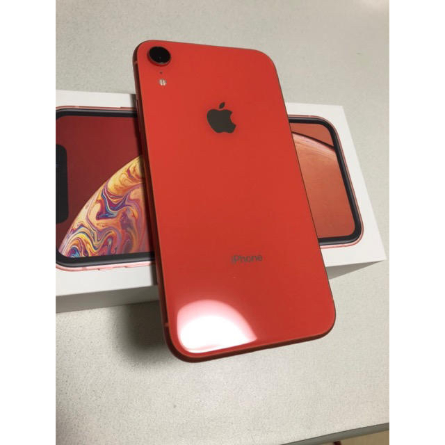 iPhone XR 128GB コーラル　(超美品)スマートフォン本体