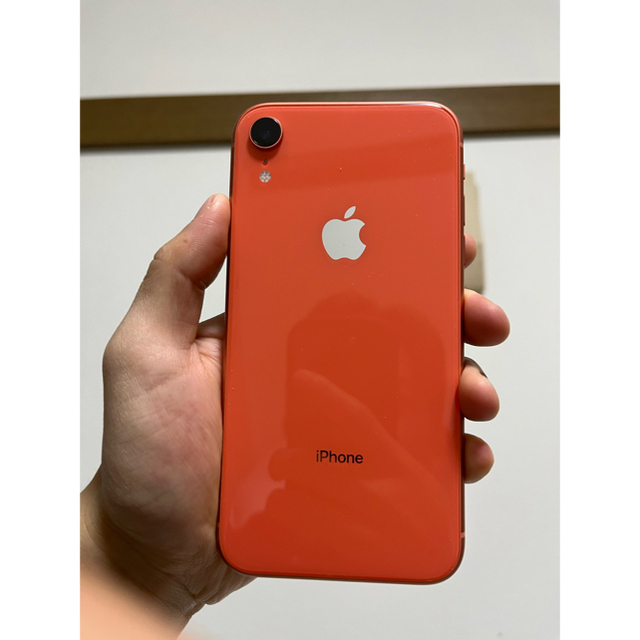 iPhone XR 128GB コーラル　(超美品)スマートフォン本体