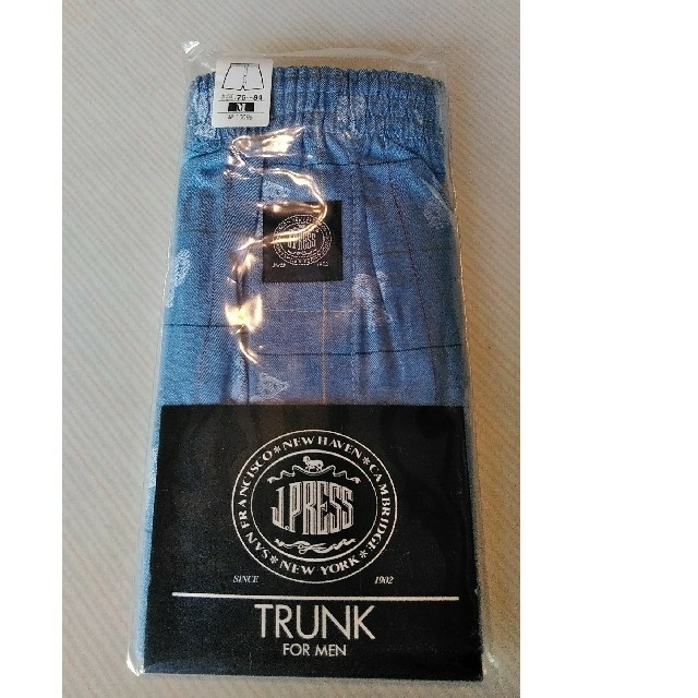 J.PRESS(ジェイプレス)のJ.PRESS✨TRUNK for men 🎶Mサイズ　綿100% メンズのアンダーウェア(トランクス)の商品写真