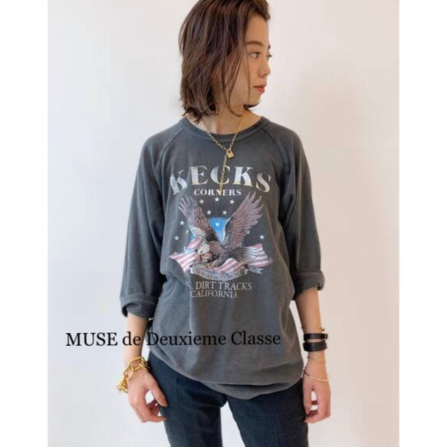 新品⭐️GOOD ROCK SPEED eagle プリントラグランTシャツ